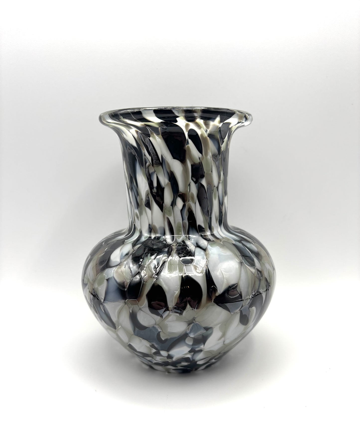 Medium Gray Camouflage Vase