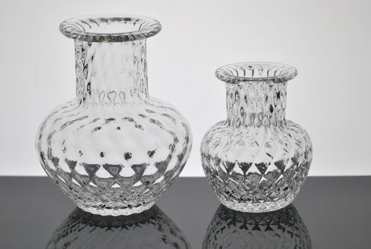 A set of Medium and Small Vases